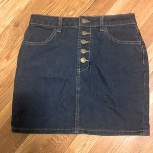Denim skirt